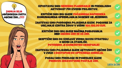 ZADNJA SEJA OBČINSKEGA SVETA