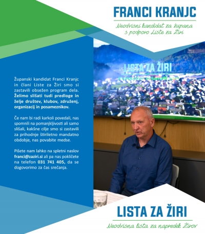 VEČ LJUDI VEČ VE. NEPOSREDEN IN PRISTEN DIALOG JE NAJBOLJ&Scaron;A POT ZA ISKANJE SKUPNIH RE&Scaron;ITEV