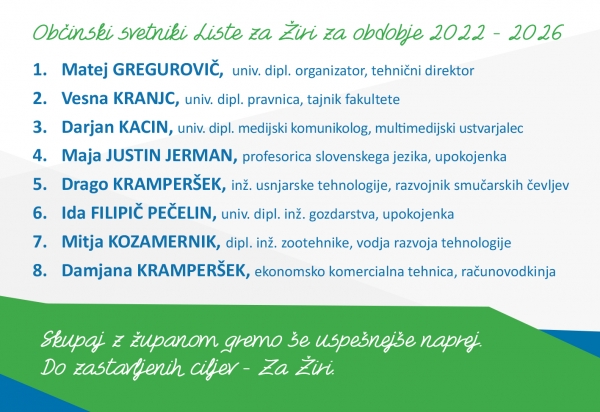 Z UDELEŽBO NA LOKALNIH VOLITVAH LAHKO VPLIVAMO NA TO, KAKO BOMO ŽIVELI