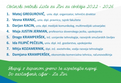 Z UDELEŽBO NA LOKALNIH VOLITVAH LAHKO VPLIVAMO NA TO, KAKO BOMO ŽIVELI