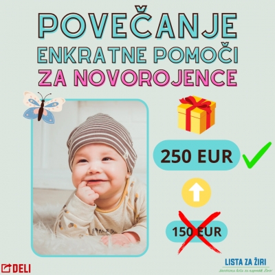 ENKRATNA POMOČ ZA NOVOROJENCE