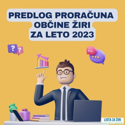 JAVNA OBRAVNAVA PREDLOGA PRORAČUNA 2023