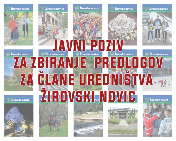 UREDNI&Scaron;TVO ŽIROVSKIH NOVIC